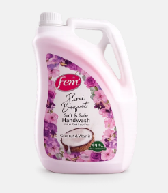DABUR Fem Floral Bouquet Soft & Safe Handwash