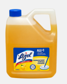 Lizol Disinfectant Surface & Floor Cleaner Liquid, Citrus – 5 Litre