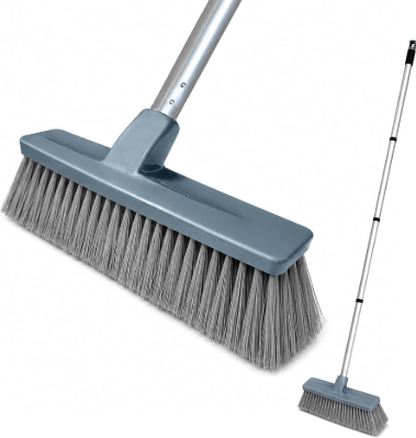 Soft Floor Broom with Metal Handle